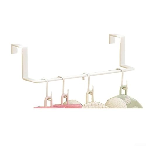 Elegante toallero de metal para radiador, solución práctica para mantener tus toallas calientes y organizadas (blanco)