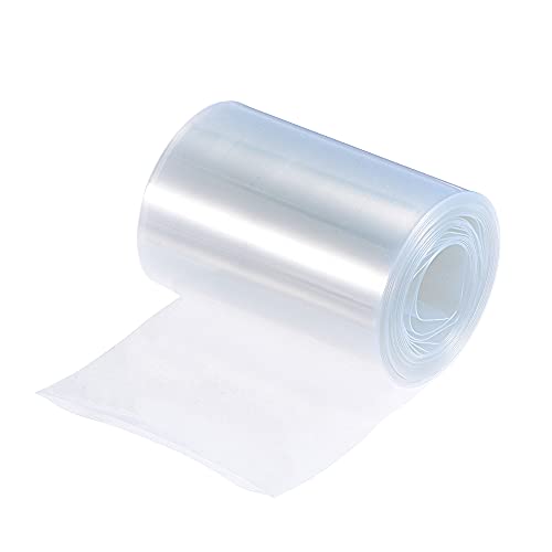 Gaine thermorétractable PVC 70 mm transparent tube isolation batterie plat 4m