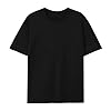 Custom Cotton T-Shirt - Personalised Front and Back T Shirt with Your Image/Logo/Photo/Text, Short Sleeve Crew Neck Tee Shirt for Men/Women Classic fit Schwarz 3XL #2