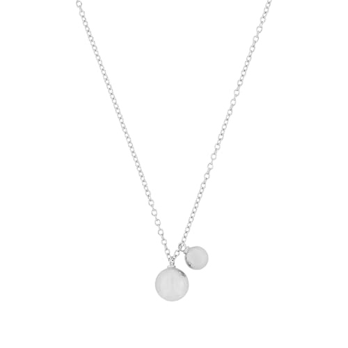 Collier en argent sterling 925 s.Oliver pour femme avec pendentif argenté ajustable