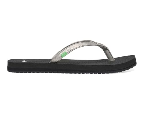 Sanuk Yoga Spree 4 | Flip Flops for Women | Yoga Sandals For Women | Women's Beach Sandals | Memory Foam Footbed