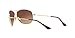 Ray-Ban RB3293 Metal Pilot Sunglasses, Gold/Dark Brown Gradient, 63 mm