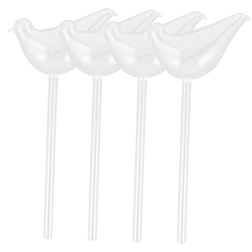 Happyyami 4piezas Autogoteo para Plantas Esferas De Riego De Transparentes Dispositivos De Riego para Jardín y para y Cuidado De Plantas