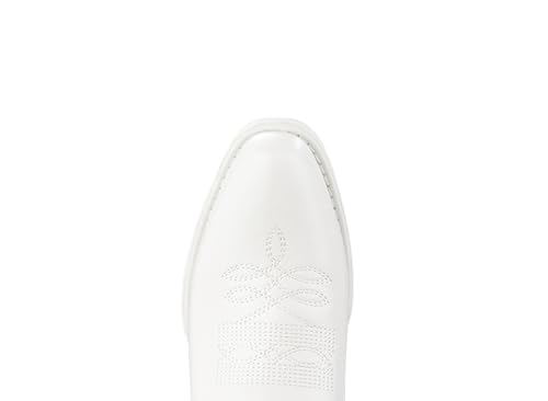 Image of IUV Cowboy Boots for Women Mid Calf Pull-On Cowgirl Boots | Wide Calf Ponited-Toe Western Boots