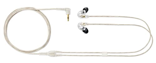 Shure SE215-CL Wired in- Ear Earphone Without Mic (Clear)