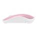 FD Wireless Mouse, V8 2.4G Optical Silent Cordless Mouse with USB Receiver and User Manual, Slim Portable Travel Computer Mice for Laptop Desktop PC MacBook Chromebook, Pink