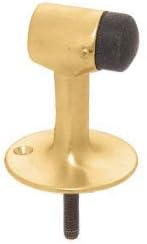 CRL Polished Brass Finish Floor Mounted Heavy Duty Door Stop