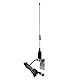 HYSHIKRA UKW-Boot-Antenne, 156-163Mhz Marine Anti-Corrosion Whip mit 5M RG58 Koaxialkabel und L-Form Fender Bracket für Uniden Icom Yaesu Cobra Midland Zwei-Wege-Funkgerät KKDYWQZEE DE