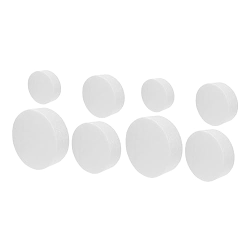 CIYODO 8 Piezas De Espuma Para Decoración De Tartas Raspador De Tartas Dispositivo De Nivelación Molde Para Decorar Tartas De Boda Moldes Para Tartas Falsas Plato Giratorio Para