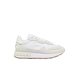 lacoste beige sneakers Parte superior de nailon, malla y gamuza deconstruida