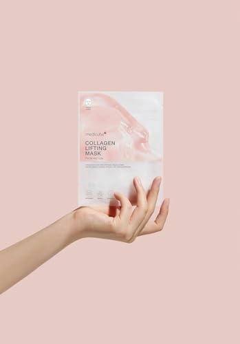 Image of Medicube Collagen Lifting Sheet Mask 27g - Korean Skincare Face Mask for Firming, Skin Tightening, Anti-Aging & Deep Hydration | Glow Boosting Facial Mask for Smooth, Youthful Radiant Skin (All Skin Types)