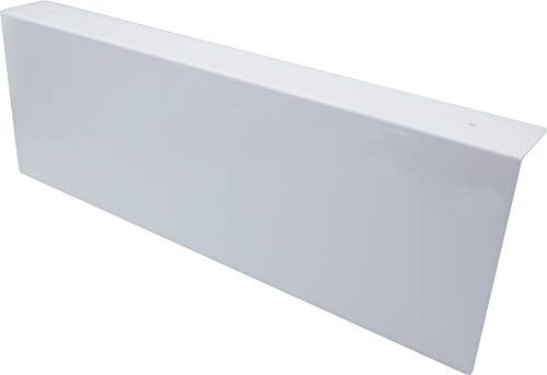 エルティーアイ 日本製 標識用プレート 天井用塩ビプレート  ホワイト 11×32.4×4cm