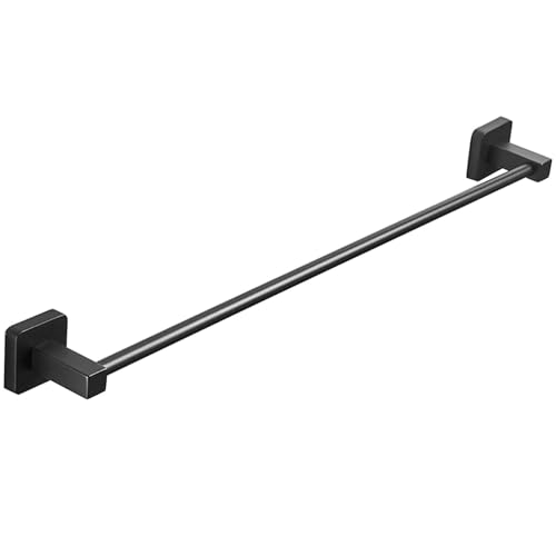 Porte-serviette murale cuisine et salle de bain rail acier inox 70 cm