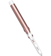 Conair Double Ceramic 1 &frac14;-Inch Long Barrel Curling Iron, 1&frac14;-Inch Barrel Creates Loose Curls, Hair...