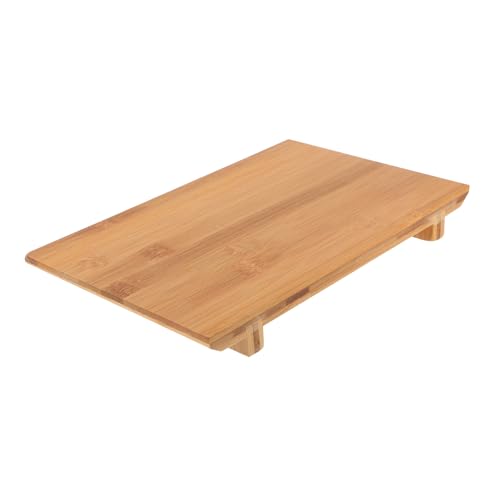 Plato Sushi Reutilizable de Bambú para Servir miniatura 1