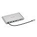 Produktbild Kensington UH1440P Duale Video Mobile 10-in-1 USB-C Laptop Docking Station, Universal, 3 USB-A-Anschlüsse, Bis 85 W Power Pass-Through, Ultra HD (Single 4K @ 30 Hz) High Res Plug & Play Hub (K33853WW)