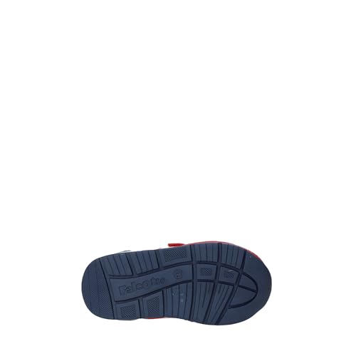 Baskets Falcotto Rouge en cuir haut de gamme pour petits - 5