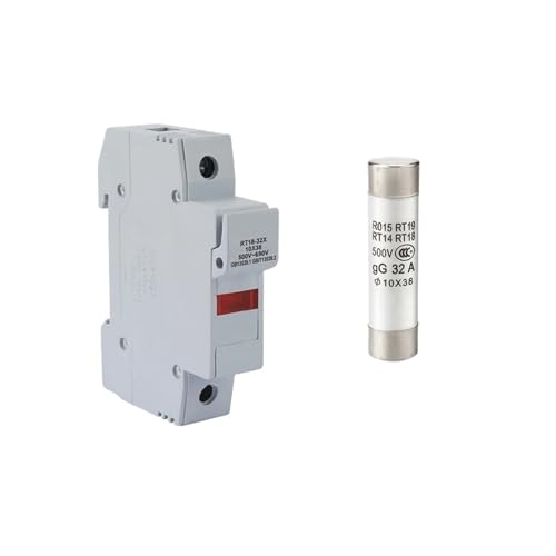 Porte-fusible AC RT18-32X évite les surchauffes triphasées avec fusible RO15 8A
