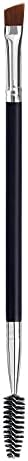 Duo Eye Brow Brush - Angled Eyebrow Brush, Spoolie, Eyelash Comb - 1 Pcs