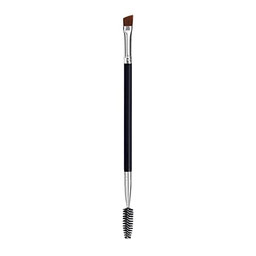 Duo Eye Brow Brush - Angled Eyebrow Brush, Spoolie, Eyelash Comb - 1 Pcs