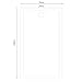vidaXL Plato Ducha Rectangular Antideslizante ABS Blanco 70x120 cm Placa Baño