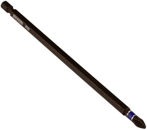 IRWIN Screwdriver Bit, Impact Rated, Phillips #2, 6-Inch (IWAF36PH2) image 4