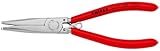 KNIPEX Polsterklammerzange spiegelpoliert mit Kunststoff überzogen 180 mm, 91 91 180
