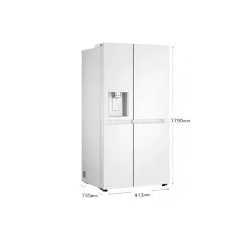 LG Réfrigérateur américain no frost 638 litres GSLC40SWPE - vue 6