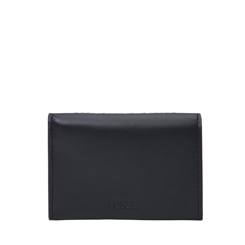 Image of Fossil Men's Westover Leather Slim Minimalist Snap Bifold Wallet, Insignia Blue (Model: ML4642545)