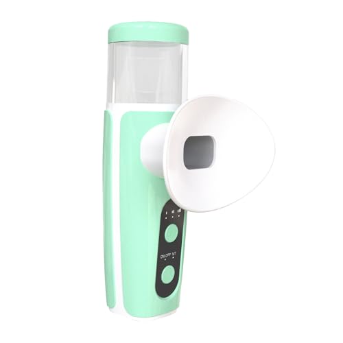 Pratico per scenari all'aperto: il nostro vaporizzatore per occhi è abbastanza compatto da stare in borsa e fornisce cura degli occhi sempre e ovunque. Portalo al lavoro, in viaggio e alle avventure all'aria aperta con il suo design portatile e leggero. Rilassati e ringiovanisci gli occhi con questa soluzione pratica e conveniente per le esigenze quotidiane di cura degli occhi