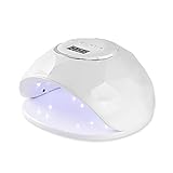 4. SECADOR DE CURADO PARA AHORRAR DINERO: lámpara de uñas Fácil de usar, adecuada para principiantes en arte de uñas, bricolaje profesional de uñas, puede tener un viaje de arte de uñas en casa sin ir a los salones de uñas. El regalo perfecto para ti, hermanas, amigas, adolescentes y cualquier persona a la que le guste la belleza de las uñas. ¡Esta también es una buena opción!