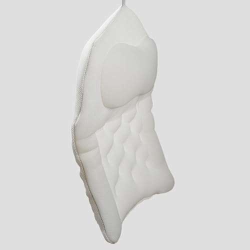 Appui-tête de baignoire premium avec coussin de douche 4D relaxant - 7