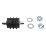 Kit d'installation tout-en-un : comprend un support moteur avant supérieur avec deux écrous et deux rondelles pour une installation facile sans avoir besoin de pièces supplémentaires.