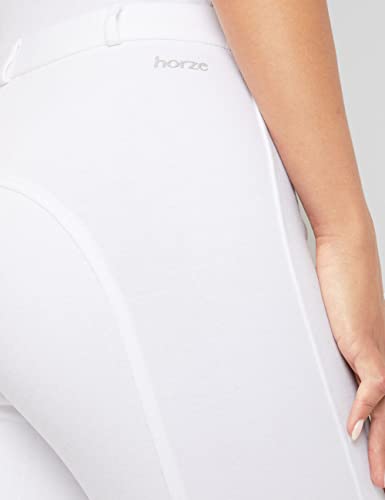 Horze 36277-WH-40 Active Women'S Horse Riding Silicone Grip Full Seat Breeches thumb #6