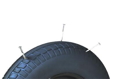 Svelt Carrello Professionale Portapacchi e Portasedie in Acciaio con Ruote Antiforatura Ø260 mm – Portata 250 Kg