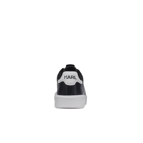 Image of Karl Lagerfeld Mens Lightweight Phylon Sole Faux Leather Sneaker