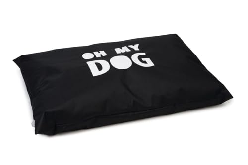 BEEZTEES Coussin pour chien Oh My Dog L : 100 cm B : 70 cm Noir