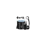 【Crochets Multifonctionnels + Fond Amovible】Le pommeau de douche portable avec pompe est équipé de crochets multifonctionnels qui peuvent être suspendus et attachés au mur, libérant complètement vos mains. Le fond de la pompe de douche est conçu avec des ventouses, qui peuvent être poussées sous l'eau et maintenir le seau fermement. Le fond peut être retiré pour nettoyer le sable à l'intérieur