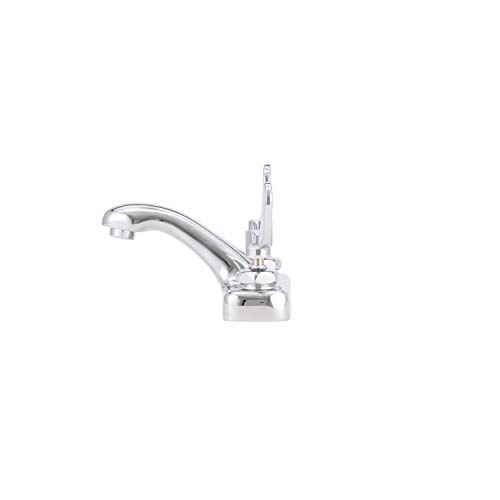 Zurn Z81104-XL AquaSpec 4" Centerset Faucet, 4" Integral Spout, 2.2 GPM Pressure-Compensating Aerator, 4" Wrist Blade Handles, Chrome by Zurn - Used condition - Image 5