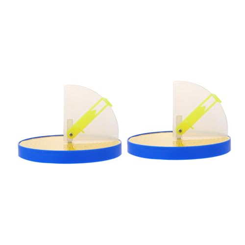 ERINGOGO 2個 太陽高さ測定器 教育用科学計測ツール 小学生向け観察力と析力育成 太陽の高さ測定と影の変化学習 装置