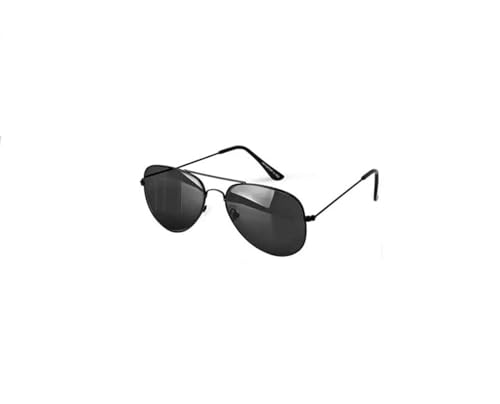 Image of Unisex Stylish Round Sunglasses | TAC Polarized Lens | 100% UV Protection | Men & Women Driving Bikes, Outdoor Sports, Hiking & Travel Eyewear (black sunglass)