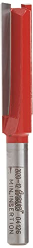 Freud 04-126: 3/8" (Dia.) Double Flute Straight Bit Red #TOP1