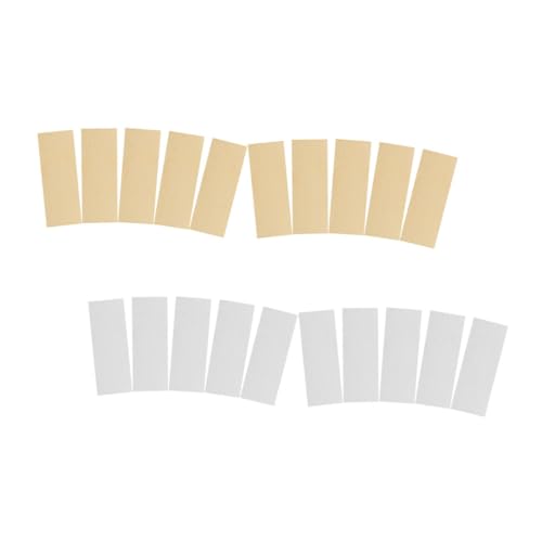 VICASKY 10 Pack of Zinc Electroplating Sheets 5x2cm Metal Strip Sheets for Scientific Experiments and Education