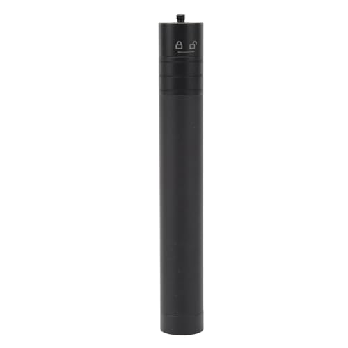 Palo de Selfie telescópico de 73 cm, Varilla extensora para cámara y estabilizador de Mano, Varilla extensora de aleación de Aluminio de 4 Secciones con Montura de Tornillo de