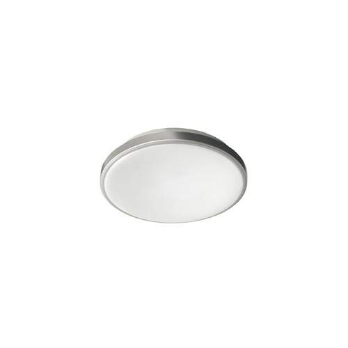 LED Kitchen Ceiling Lights Fixture, Flush Mount, 1 Band, Satin Nickel, 12" Size, 15W Wattage, 4000K Color Tempurature