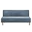 Thick Velvet | Gray Blue