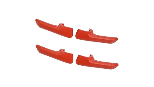 Image of AJT DESIGN Door Handle Covers Compatible with Toyota Tundra (2022+), Tacoma (2024+) & 4Runner (2025+) | Interior Accessories | High Strength ABS Plastic | Made in USA | 4 Piece Set - Solar Octane