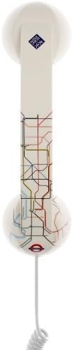 Native Union Pop Phone Retro Handset - POP-WHT-LON-HG - London Tube
