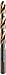 Irwin Tools 73332 Single Turbomax High-Speed Steel Drill Bit with Straight Shank, 1/2"