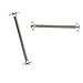 VGEBY 2PCS RC Metal Rear Dogbones Drive Shaft for 16889 1/16 RC Car Spare Parts Upgrade M16106(Silver) Sportinggoods Car Model Accessories